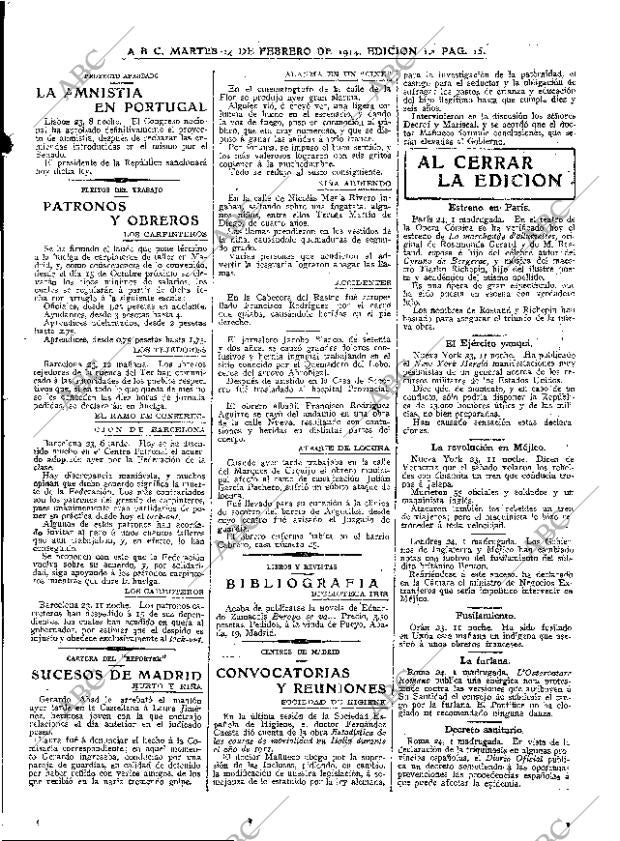 ABC MADRID 24-02-1914 página 15