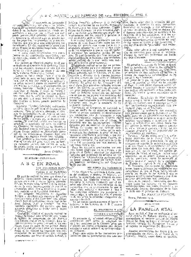 ABC MADRID 24-02-1914 página 5
