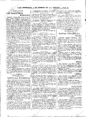 ABC MADRID 25-02-1914 página 16