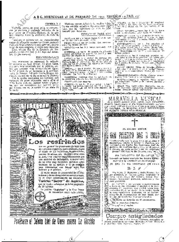 ABC MADRID 25-02-1914 página 17
