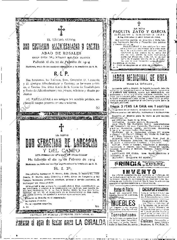 ABC MADRID 25-02-1914 página 18