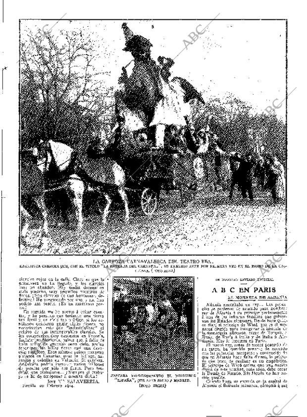 ABC MADRID 25-02-1914 página 3
