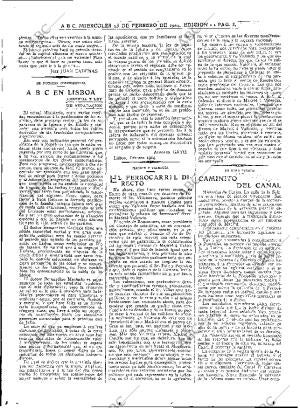 ABC MADRID 25-02-1914 página 5