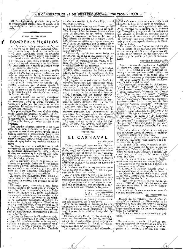 ABC MADRID 25-02-1914 página 9