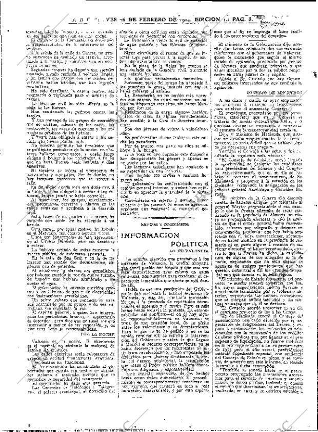 ABC MADRID 26-02-1914 página 8