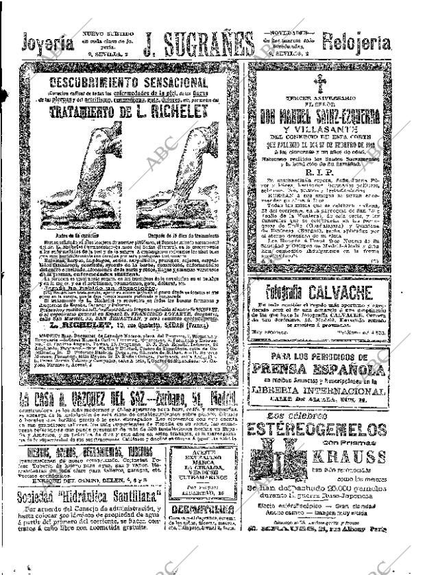 ABC MADRID 27-02-1914 página 15