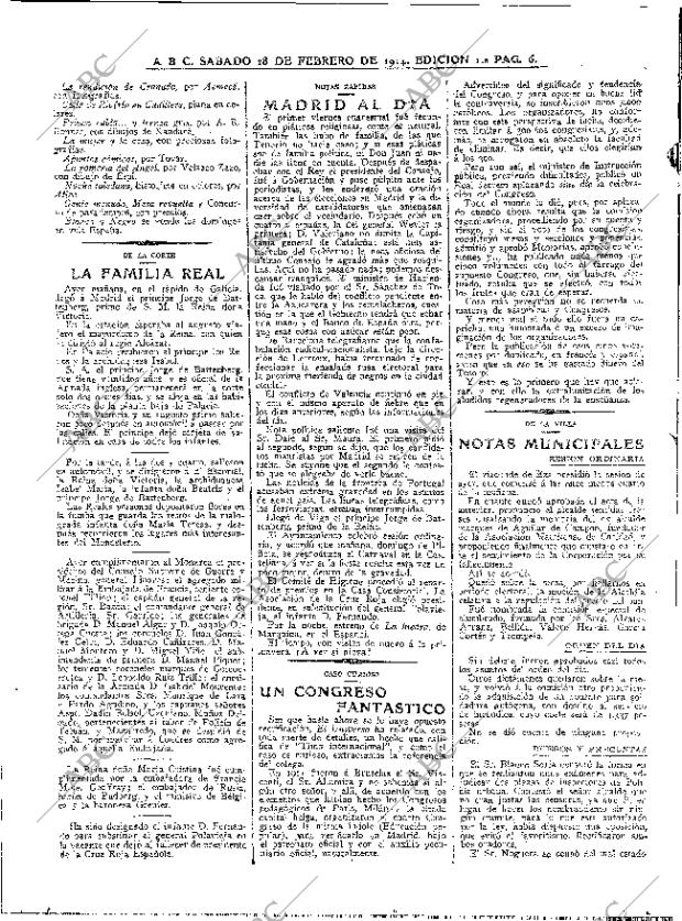 ABC MADRID 28-02-1914 página 6