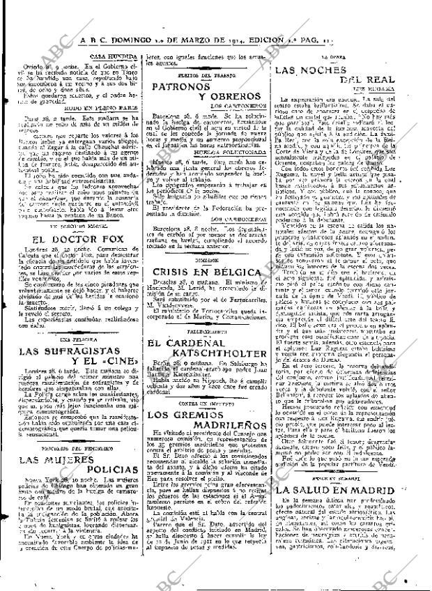 ABC MADRID 01-03-1914 página 11