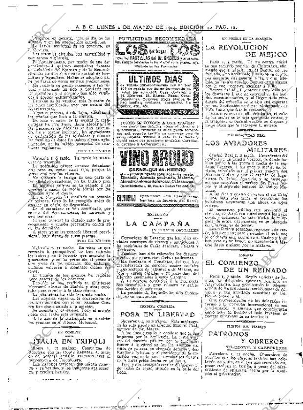 ABC MADRID 02-03-1914 página 12