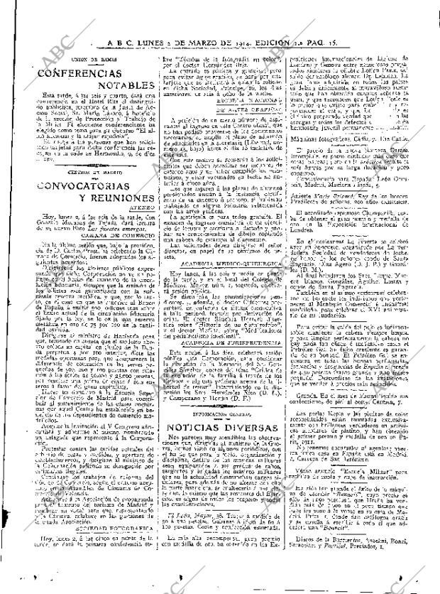 ABC MADRID 02-03-1914 página 15