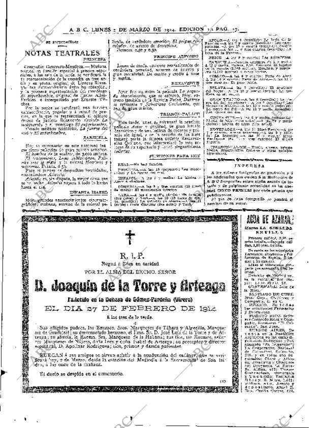 ABC MADRID 02-03-1914 página 17