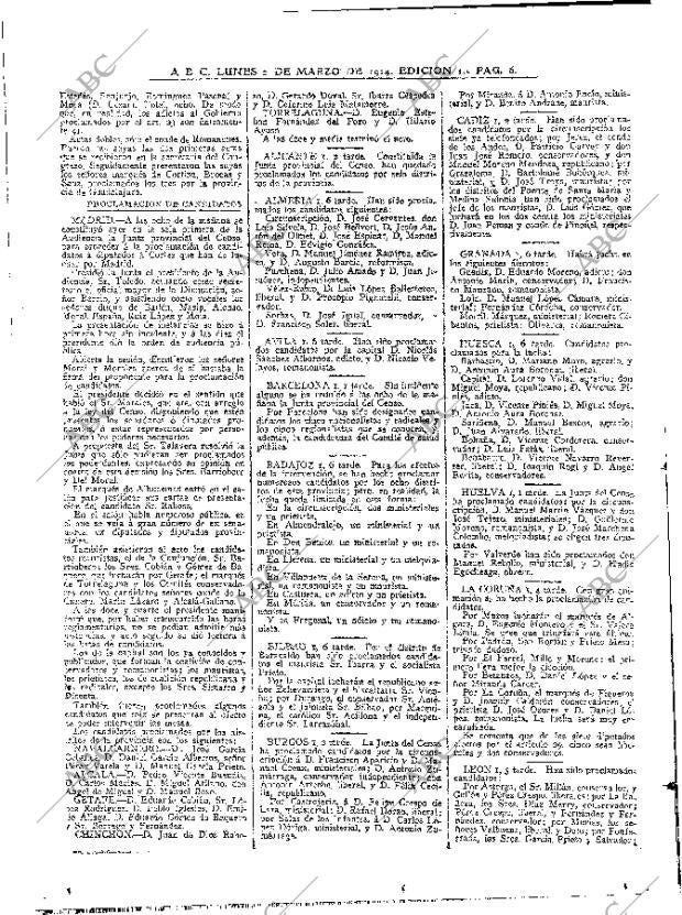 ABC MADRID 02-03-1914 página 6