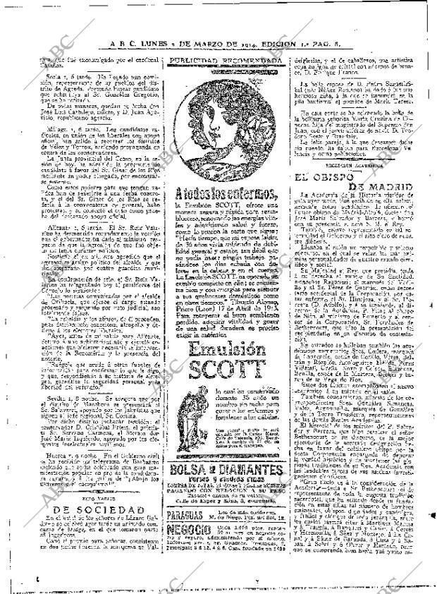 ABC MADRID 02-03-1914 página 8
