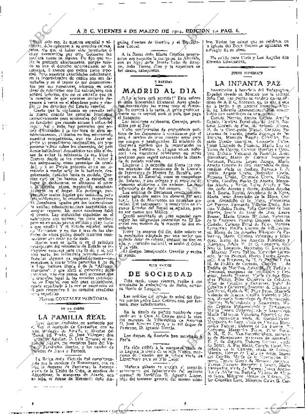 ABC MADRID 06-03-1914 página 6