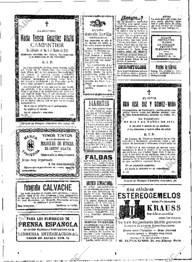 ABC MADRID 09-03-1914 página 18