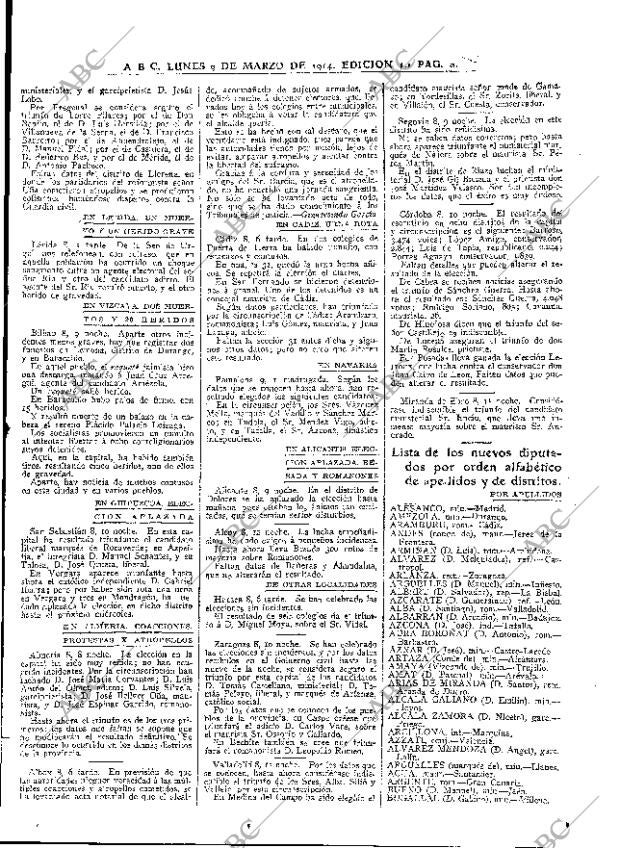 ABC MADRID 09-03-1914 página 9