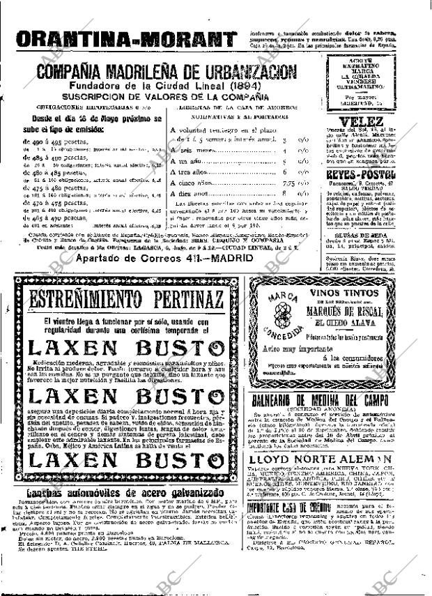 ABC MADRID 24-03-1914 página 23