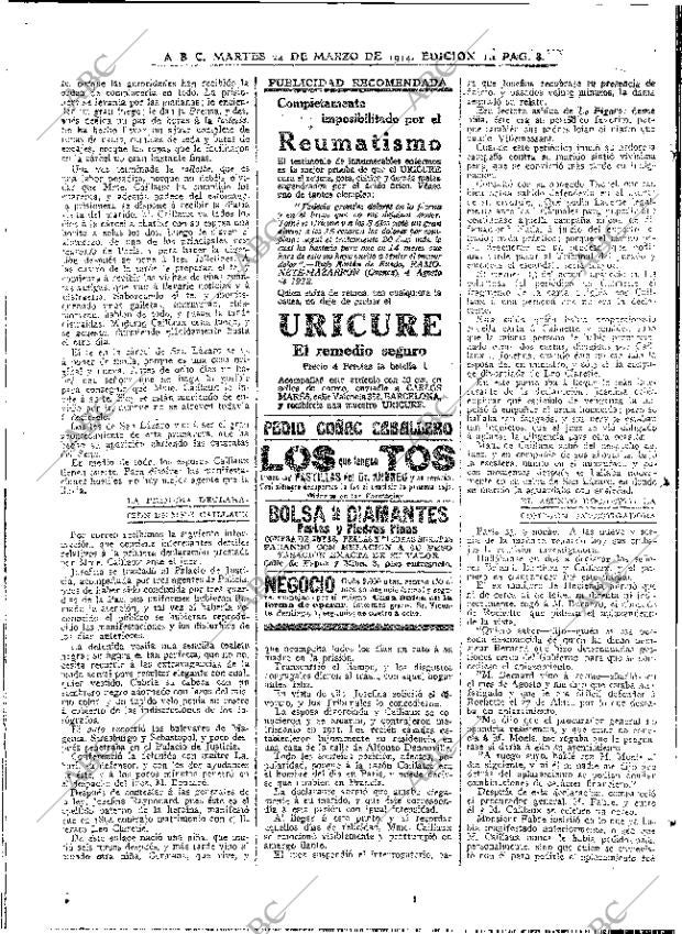 ABC MADRID 24-03-1914 página 8