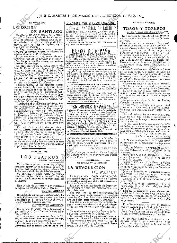 ABC MADRID 31-03-1914 página 10