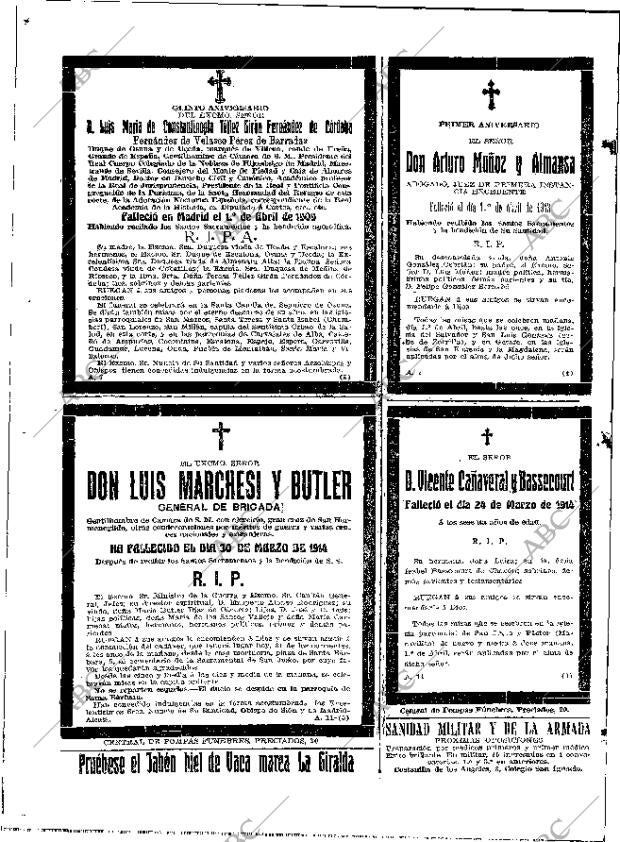 ABC MADRID 31-03-1914 página 22