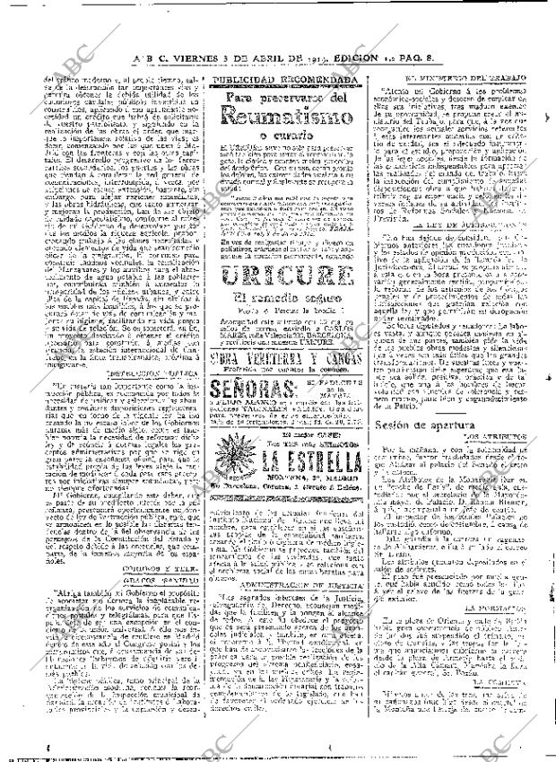 ABC MADRID 03-04-1914 página 8