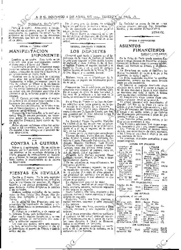 ABC MADRID 05-04-1914 página 13