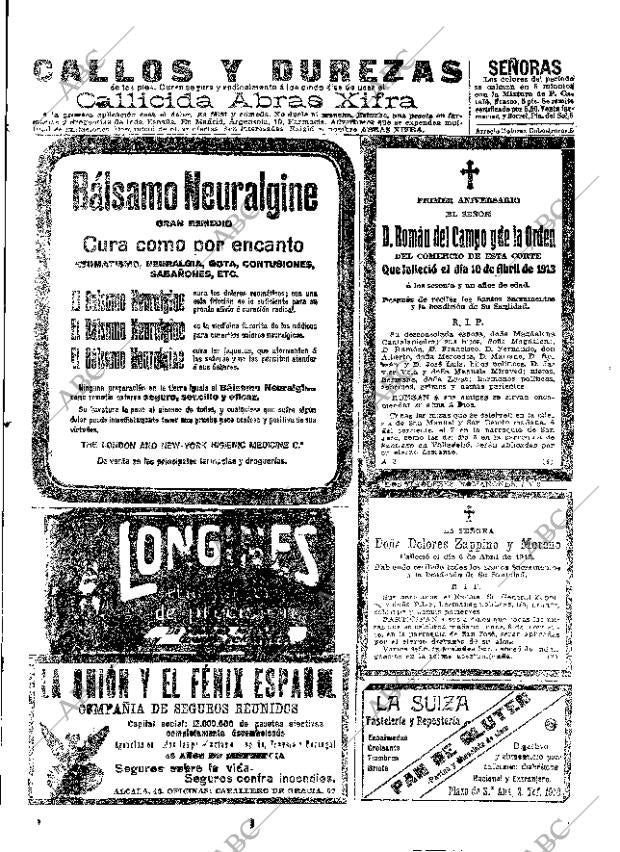 ABC MADRID 05-04-1914 página 23