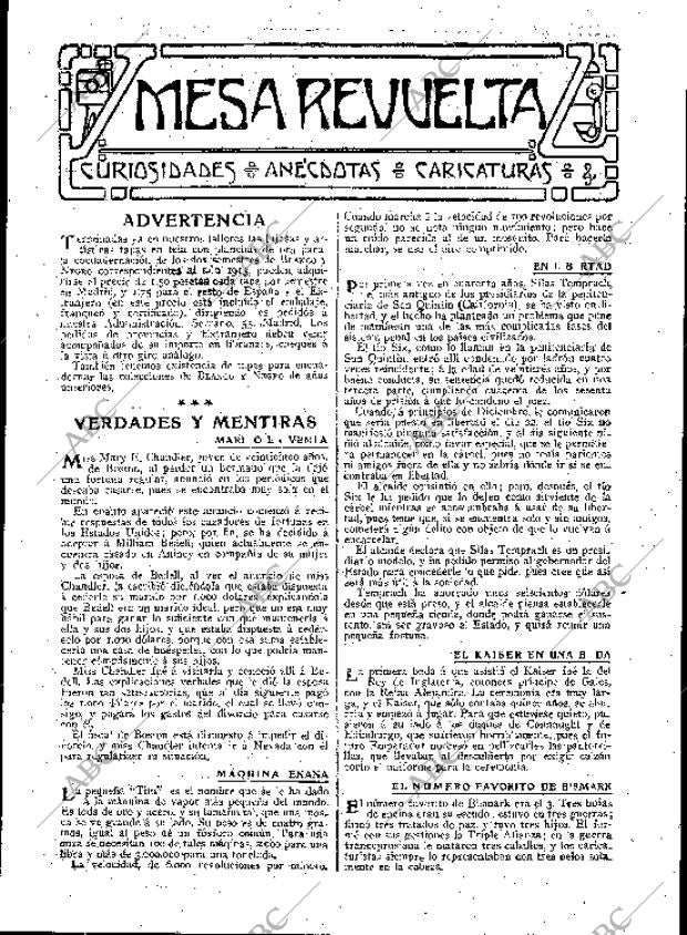 BLANCO Y NEGRO MADRID 12-04-1914 página 3