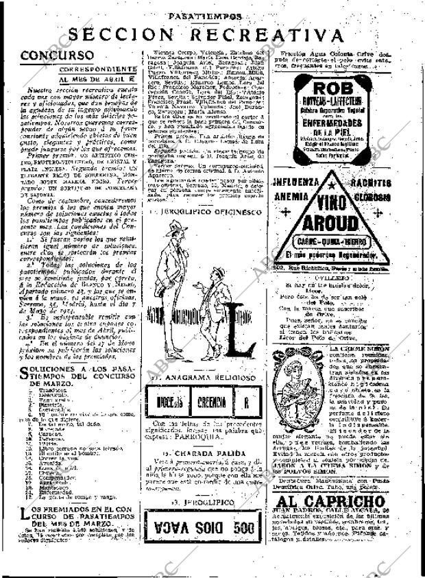 BLANCO Y NEGRO MADRID 12-04-1914 página 49
