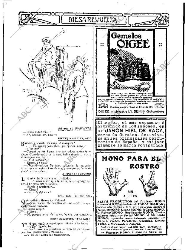 BLANCO Y NEGRO MADRID 12-04-1914 página 6