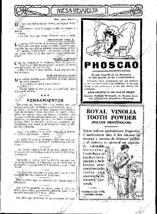 BLANCO Y NEGRO MADRID 12-04-1914 página 7