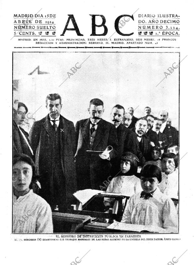 ABC MADRID 15-04-1914 página 1