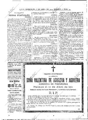 ABC MADRID 15-04-1914 página 14