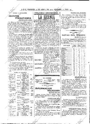 ABC MADRID 17-04-1914 página 14