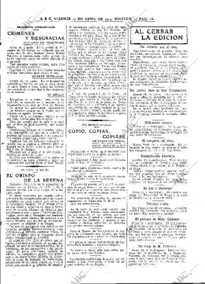 ABC MADRID 17-04-1914 página 15