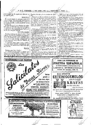 ABC MADRID 17-04-1914 página 17