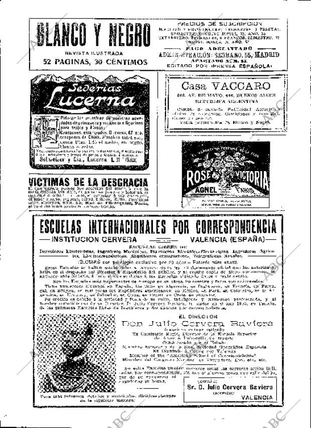 BLANCO Y NEGRO MADRID 19-04-1914 página 2