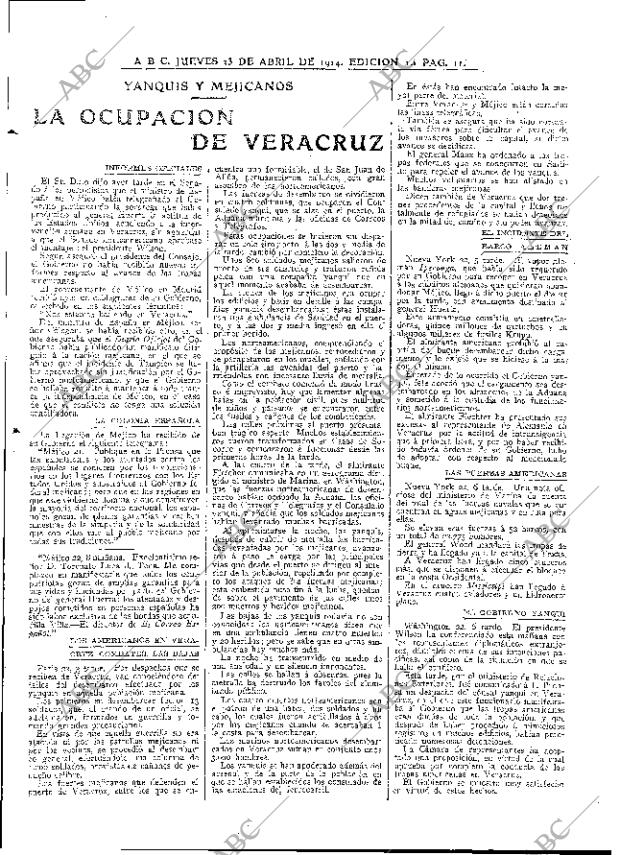 ABC MADRID 23-04-1914 página 11
