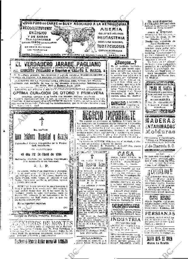 ABC MADRID 23-04-1914 página 17