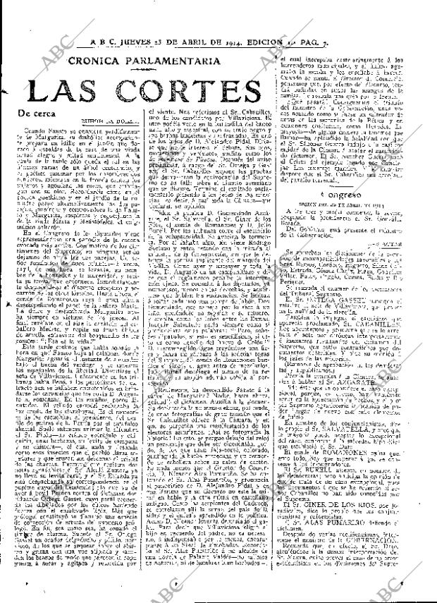 ABC MADRID 23-04-1914 página 7