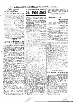 ABC MADRID 25-04-1914 página 15