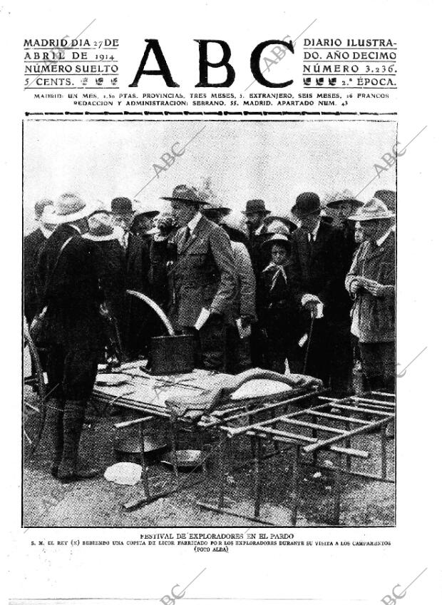 ABC MADRID 27-04-1914 página 1