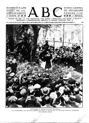 ABC MADRID 29-04-1914 página 1