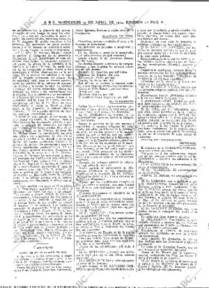 ABC MADRID 29-04-1914 página 6