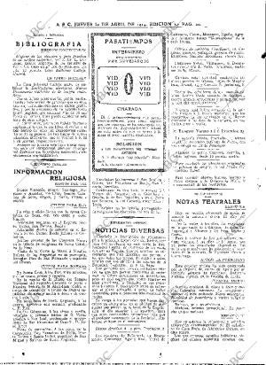 ABC MADRID 30-04-1914 página 20