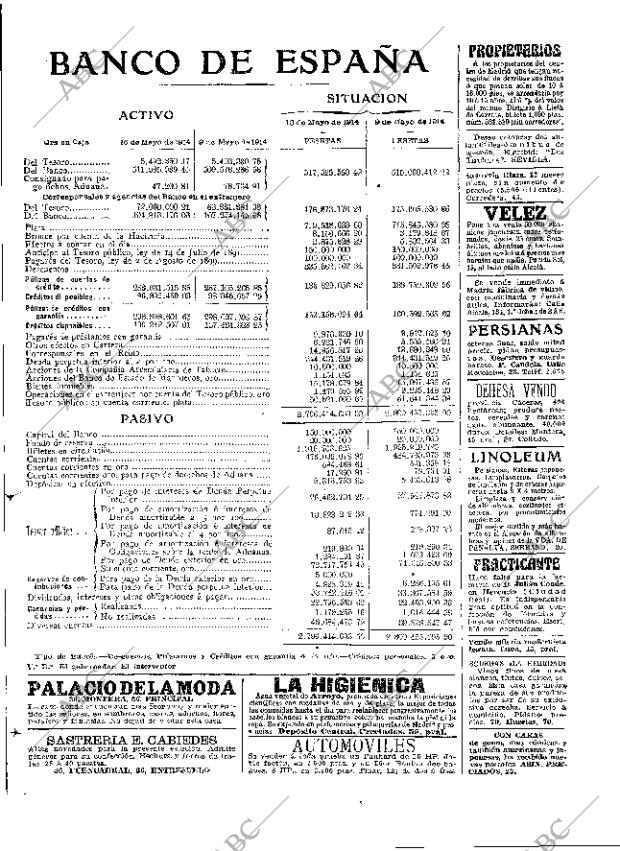 ABC MADRID 21-05-1914 página 25