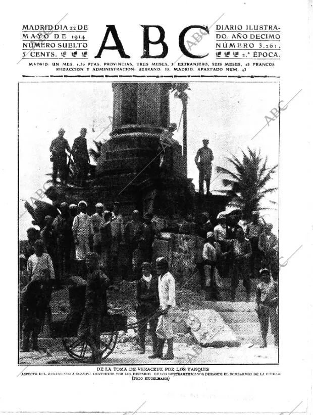 ABC MADRID 22-05-1914 página 1