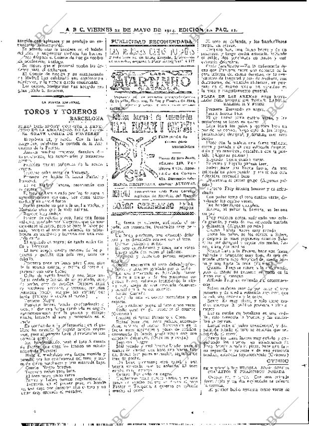 ABC MADRID 22-05-1914 página 12