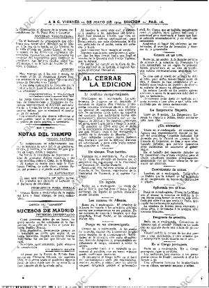 ABC MADRID 22-05-1914 página 16