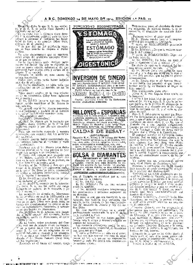 ABC MADRID 24-05-1914 página 10